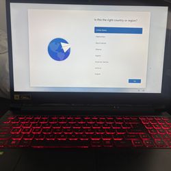 Acer gaming laptop 144 hertz, rtx 3050 Ti