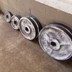 135lb Olympic Weight Set 