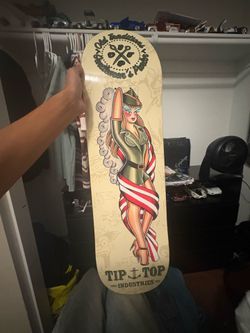 Pinup lady board