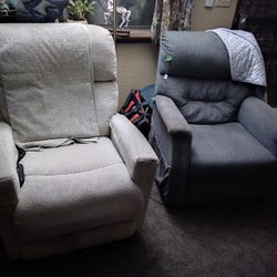 STAND/RECLINE ELECTRIC LIVINGROOM CHAIRS