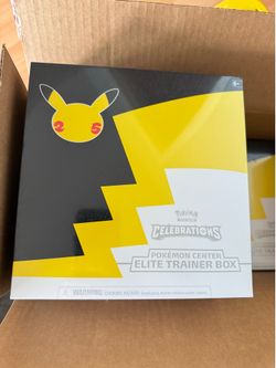 Pokemon 25th Anniversary Celebrations Pokemon Center Elite Trainer Box