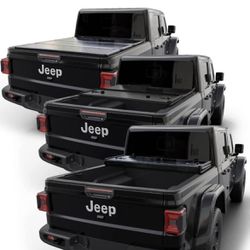 Calffree Hard Tri-Fold Truck Bed Cover for Jeep Gladiator