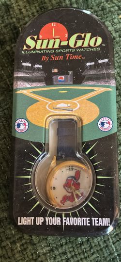 Sun Glo Cleveland Indian Watch 1998