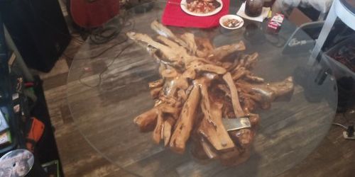 stump root coffee table