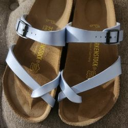 Metallic Birkenstock Sandals 