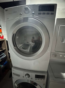 LG Front Load Washer & Dryer Set - Energy Efficient