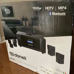 Daneli Acoustics HD-52 5.1 Home Theater Speaker System Brand NEW