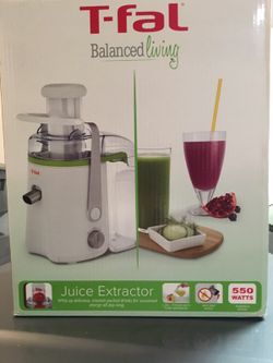 tfal 2 speed juice extractor 550 watts