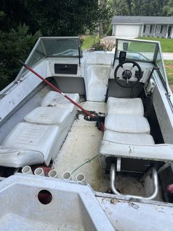 Boat And Trailer With Cover And New Battery