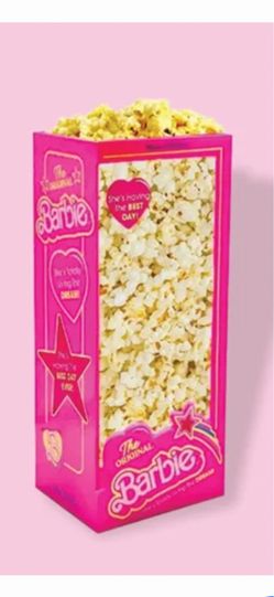 Barbie popcorn doll case