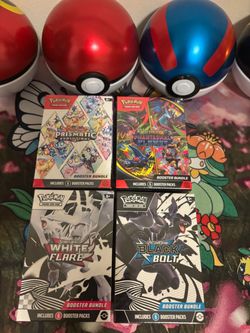 Pokémon TCG Booster Bundle Lot of 4