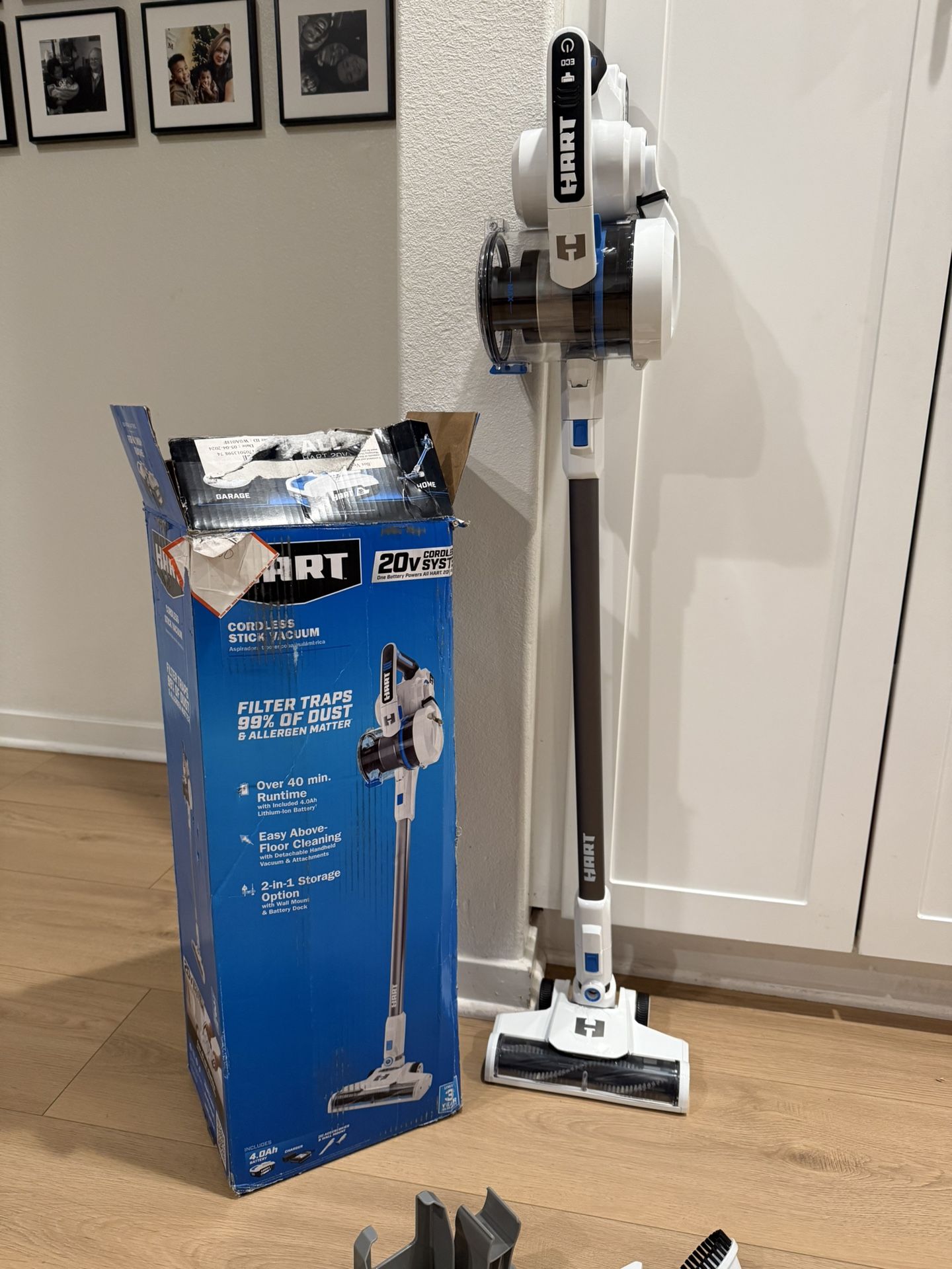 Hart Cordless Stick Vacuum