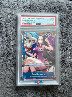 Boa Hancock PRB01 Alt Art PSA 10