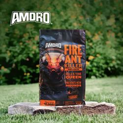 AMDRO 5 lb Fire Ant Killer Granule Bait - New in Bag - 10,000 sq ft Coverage, Kills Colony