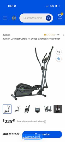 Tunturi C30 Rear Cardio Fit Series Elliptical Crosstrainer