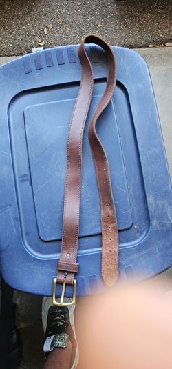 Red wing leather belt darker color