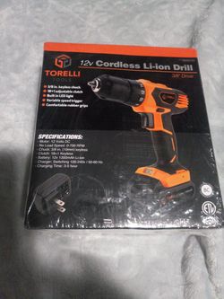 12v Cordless Li-ion Drill 3/8" Drive