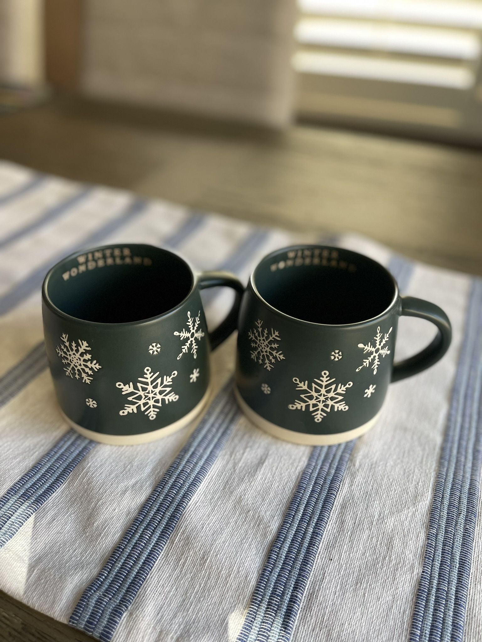 Set Of 2 Christmas Mugs