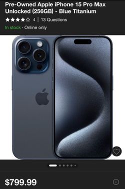 iPhone 15 pro max