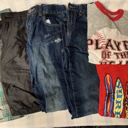 6 Boys Clothes Size M 10/12