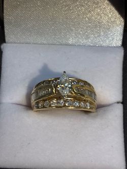 Women’s Diamond Wedding Set