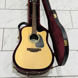 Takamine ED1DCNS Acoustic Electric Guitar + HardShell Case