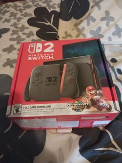 Brand New Nintendo Switch 2 w/Mario Kart World
