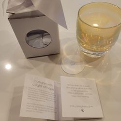 Glass Baby Votive Holder