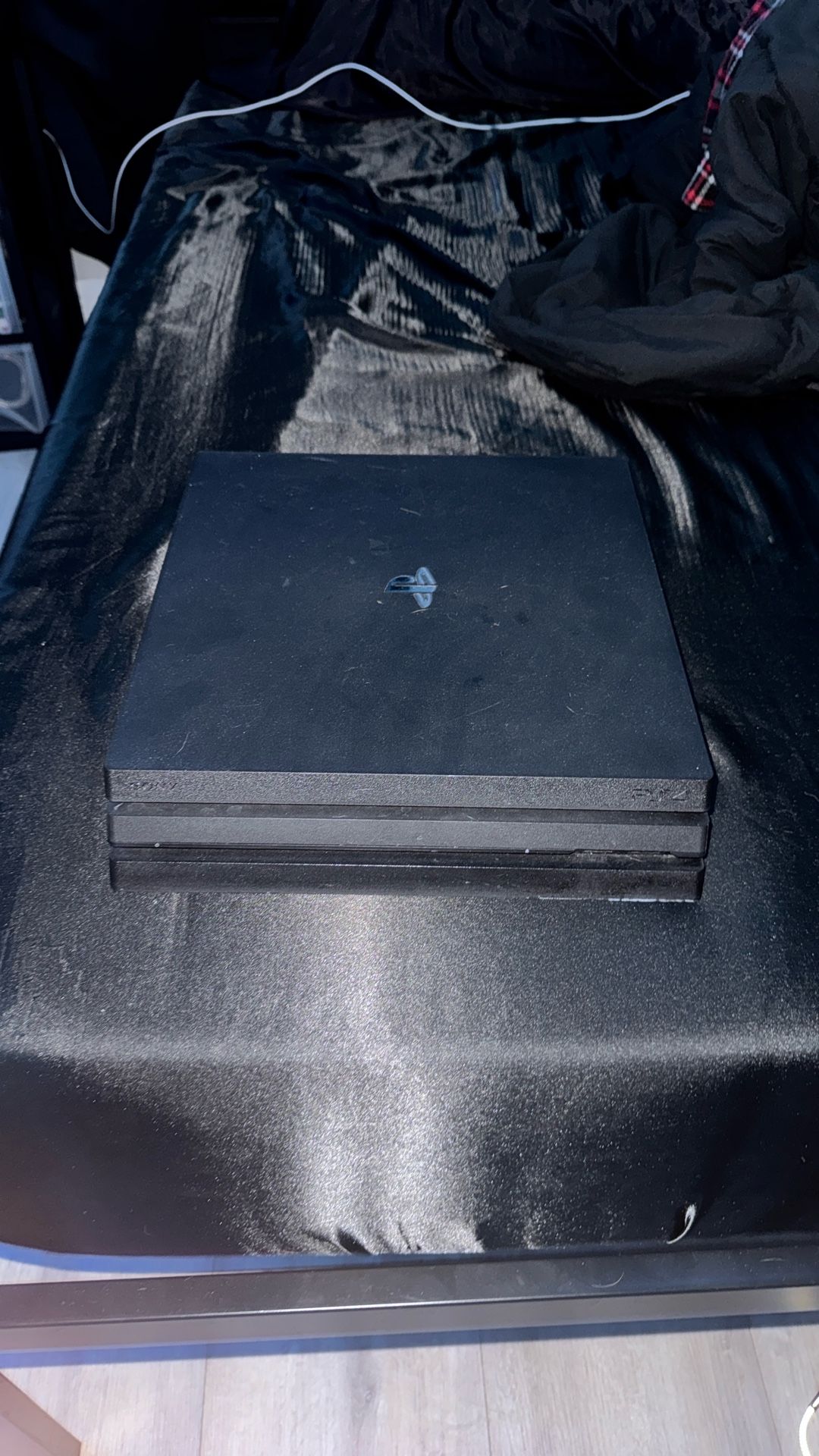 Ps4 pro with red controller