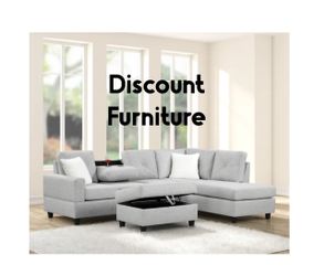 Sectional with Ottoman