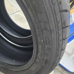2) used Tires 225/50R17