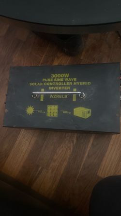 3000W Pure Sine Wave Solar Controller Hybrid Inverter