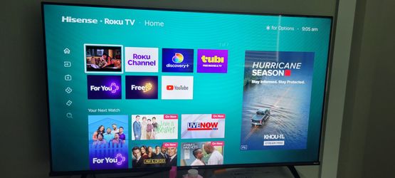 2 Hisense Roku Smart TVs