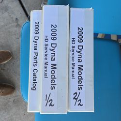 2009 Harley Dyna Models parts catalog and Service Manuals