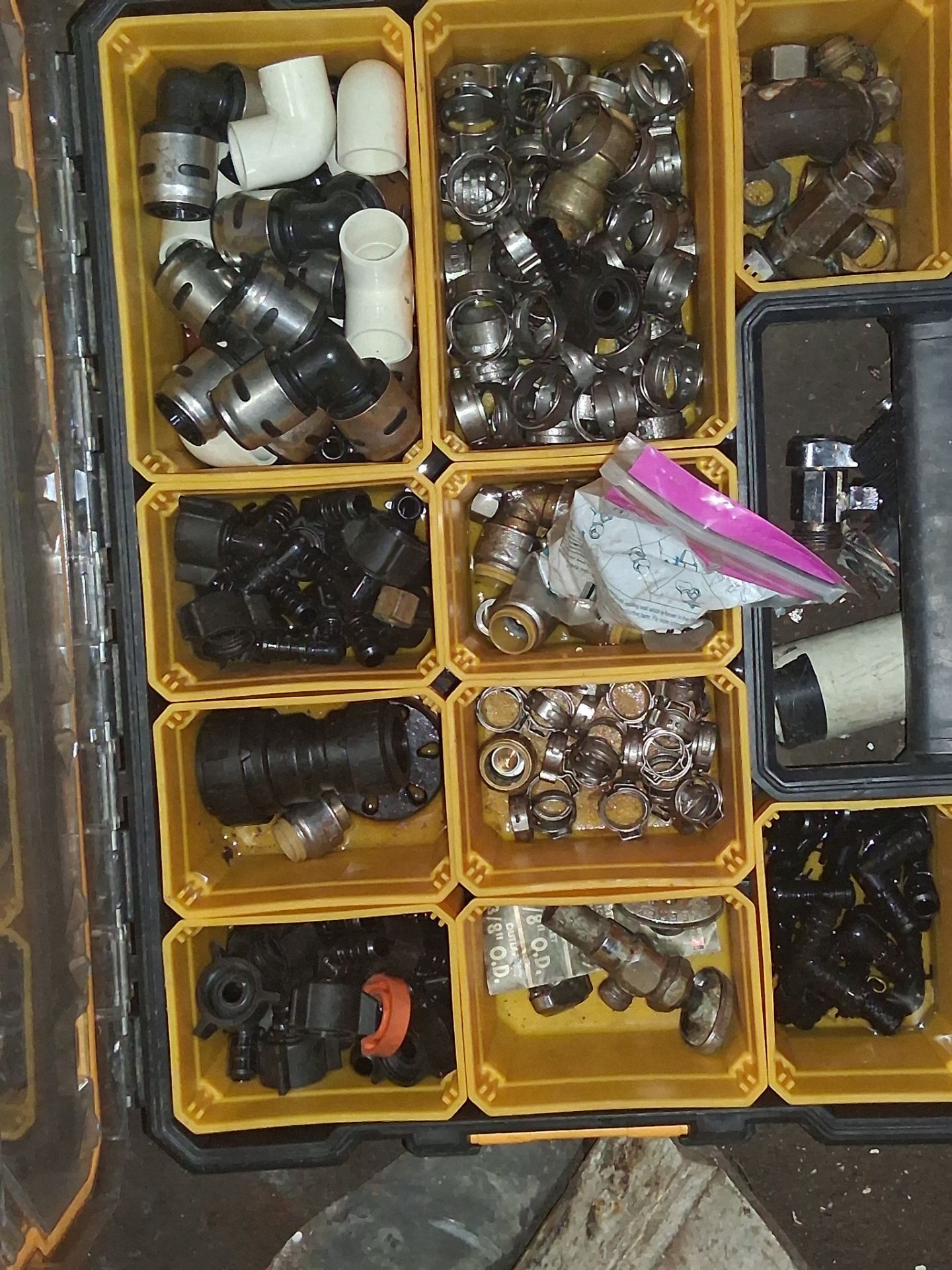 Misc plumbing pex fittings and cass