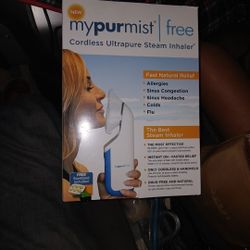  my purist  cordless steam inhaler