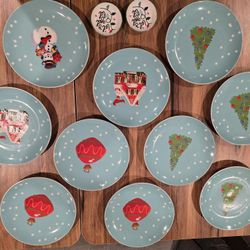 New 10 Christmas appetizer or desser dushes, two mini dishes