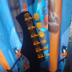 Black Synsonics Electric Guitar 