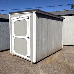 Compact 6x10 storage shed
