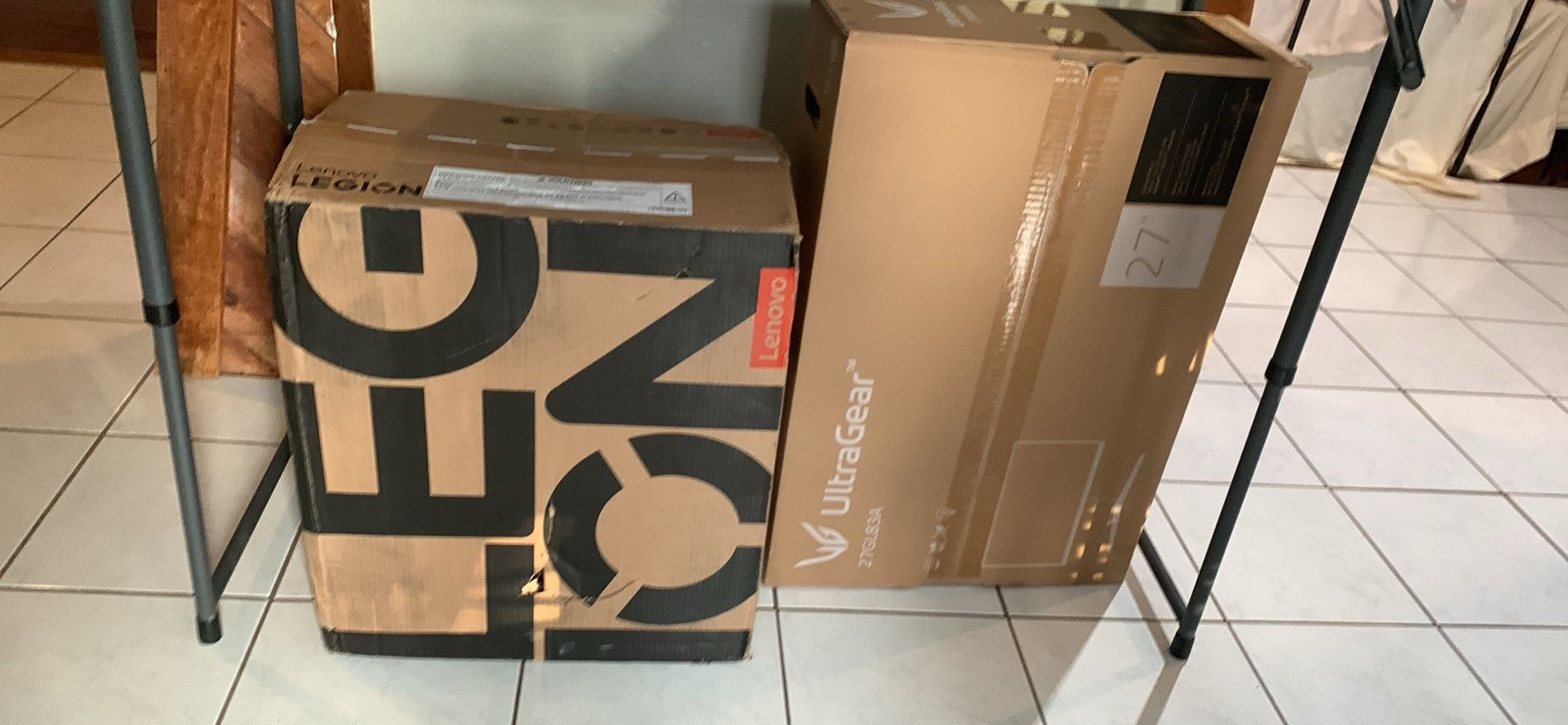 Lenovo Legion Gaming Pc And 27” Ultra gear Monitor With Keyboard And Mouse, make sure to look through all photos Last 2 Are Screenshots From Online