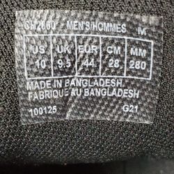 Rockport Men's 10 Shoes Waterproof Cold Springs Plus Low Tie Boot Hiking Black