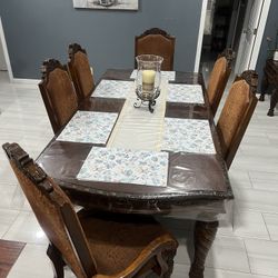 Ashley Vintage Dining Table 