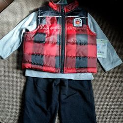 3 Peice Winter Set Size 3-6m