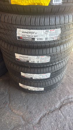 Hankook Kinergy ST 225/70R14 99T Tires – Set of 4