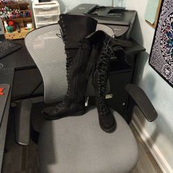 Over the knee/Thigh high Combat boots