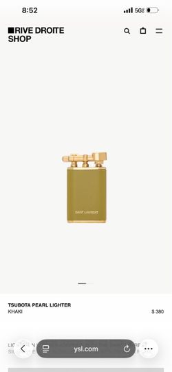 Saint Laurent Tsubota Pearl Lighter Khaki