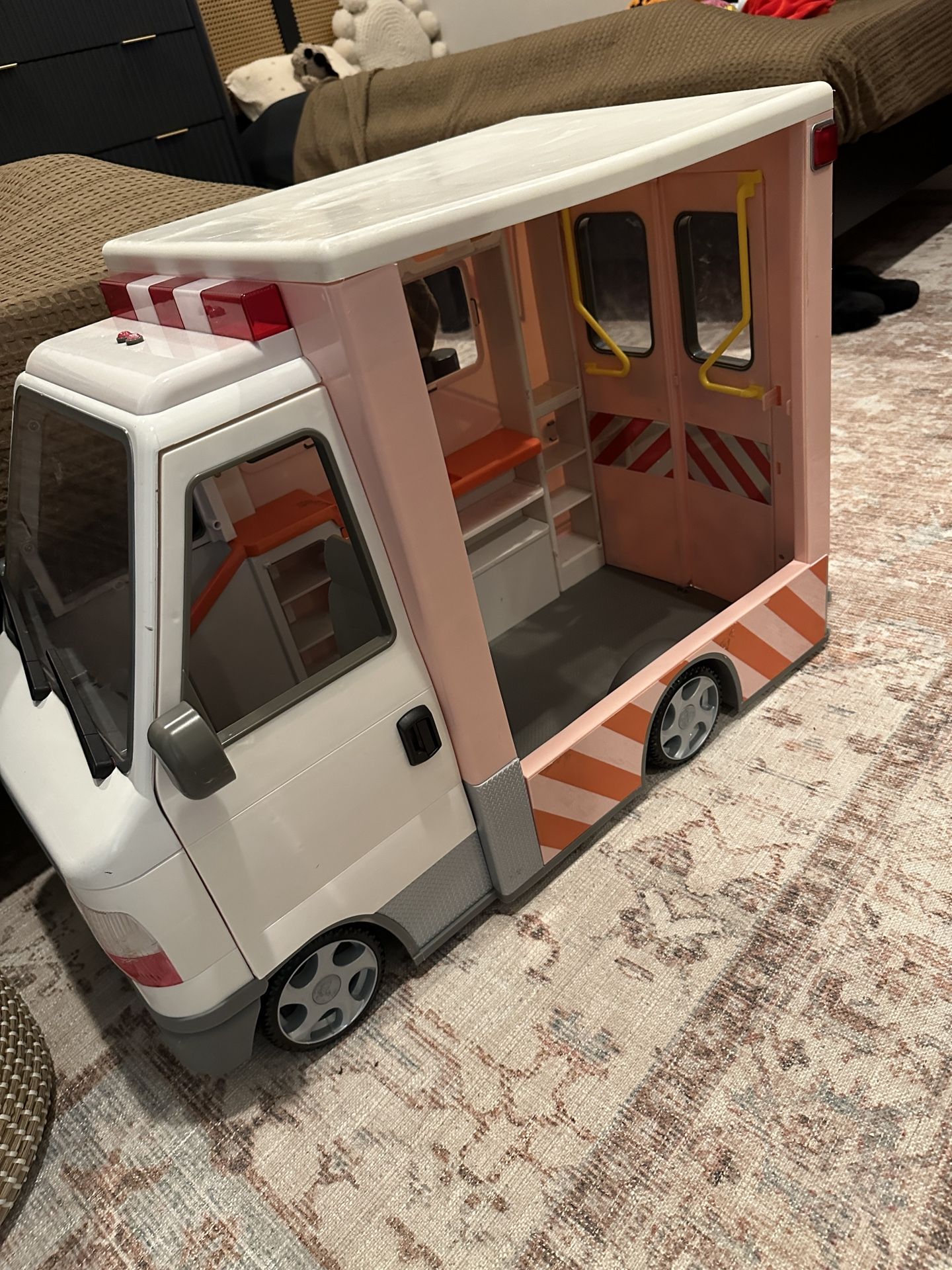 Our Generation Doll Ambulance Toy