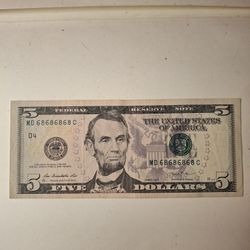 Fancy Serial Number Note
