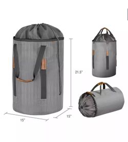 NWOT CleverMade Laundry Backpack Duffel Bag Tote W/Shoulder  display picture 2