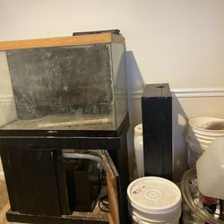 Free 60gal. Tank W/15 Gal. Sump + Free Tank Stuff